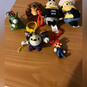 Variety of key chains